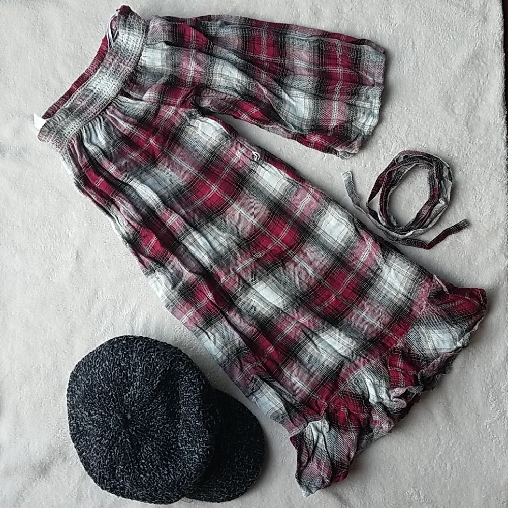 MOTHERHOOD MATERNITY plaid shirt